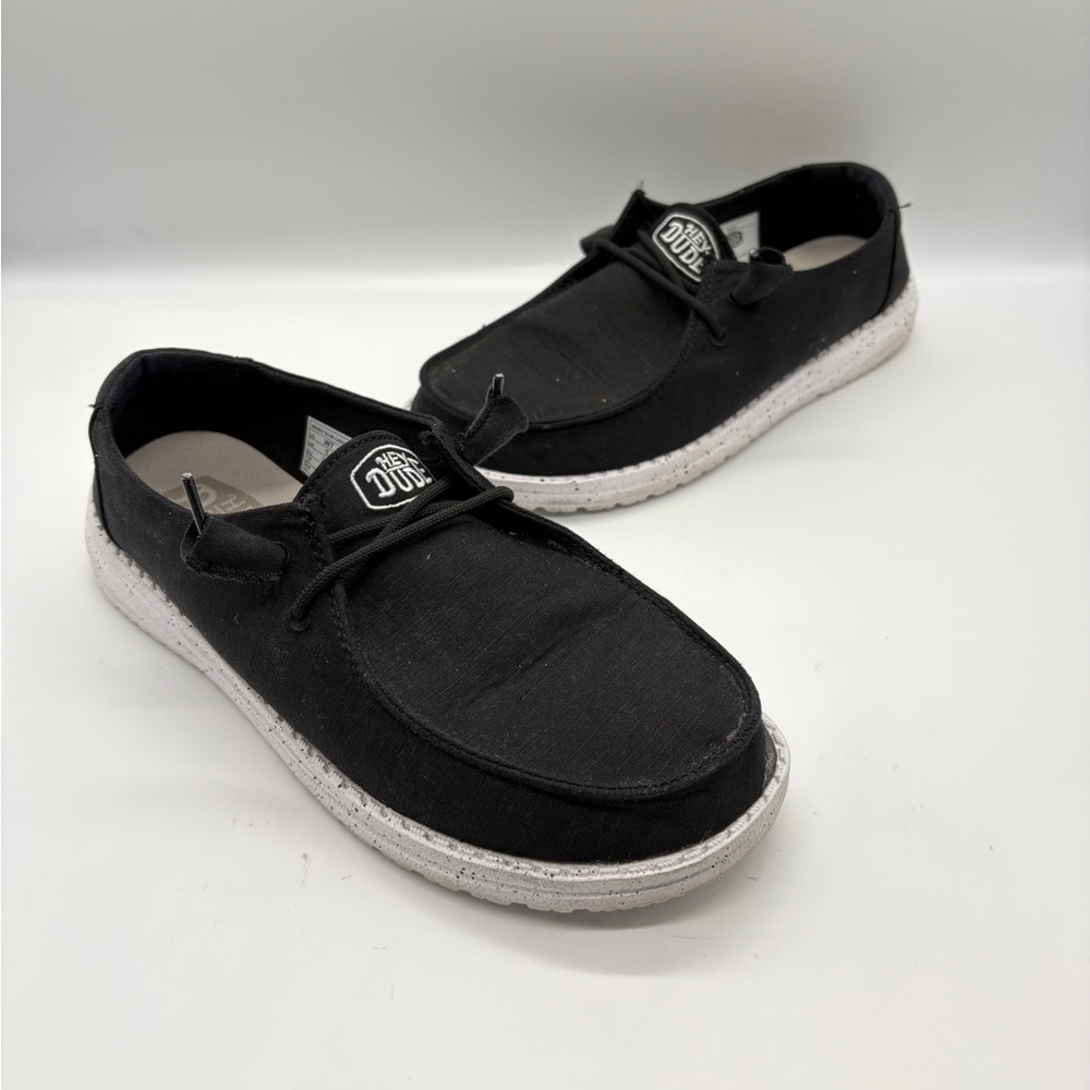 Hey Dude Women’s Wally Slub Moc
Toe Shoes Size 7